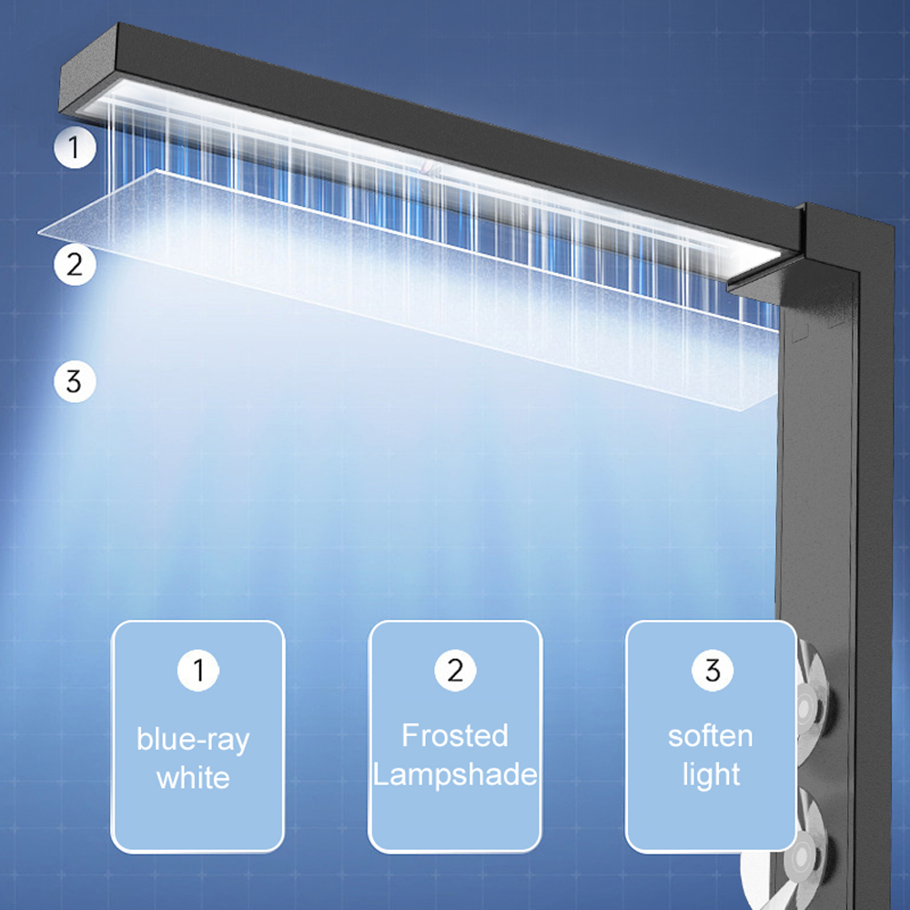 ABS Kleine Viskom LED Licht De - Aquarium Planted Tank Light recensie en prijs