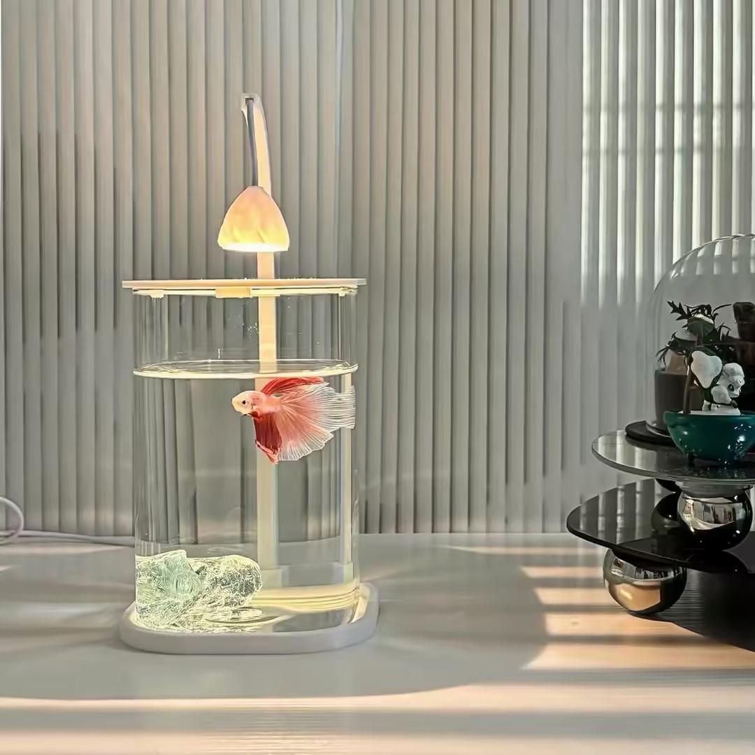 360 °   Panoramisch helder bur - Planted Aquarium For Betta recensie en prijs