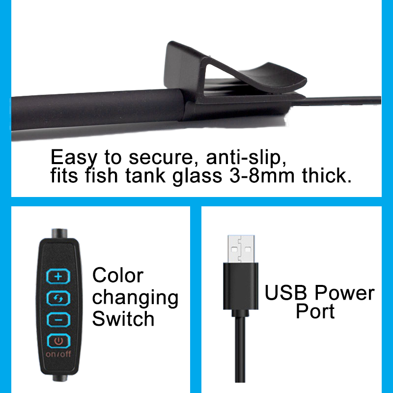 USB Aquarium LED-lamp Aquarium - Aquarium Planted Tank Light recensie en prijs