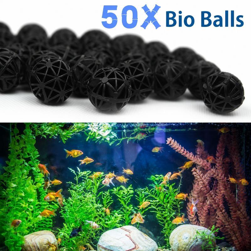 50 stuks 16mm aquarium biofilt - Planted Aquarium With Fish recensie en prijs