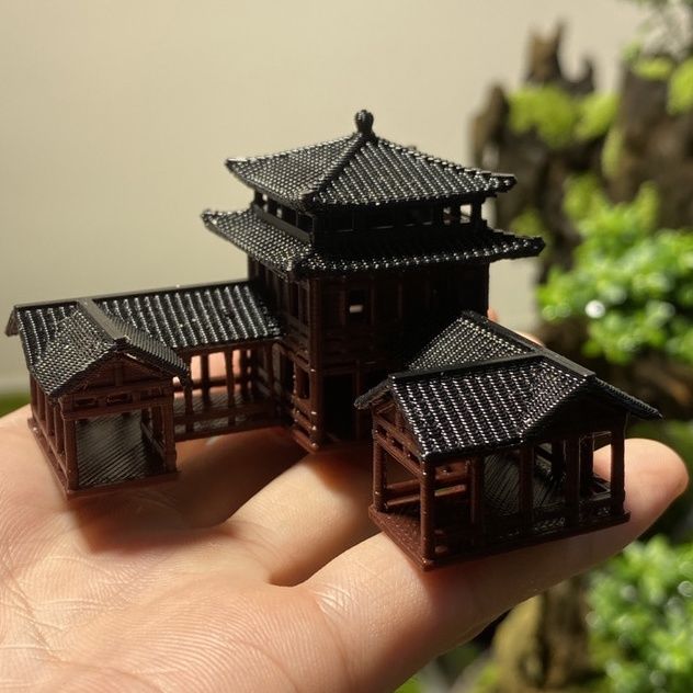 Plastics Chinese Stijl Oude Ar - Planted Aquarium Models recensie en prijs