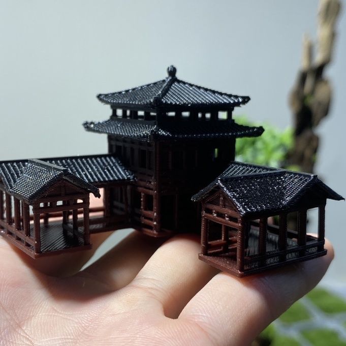 Plastics Chinese Stijl Oude Ar - Planted Aquarium Models recensie en prijs