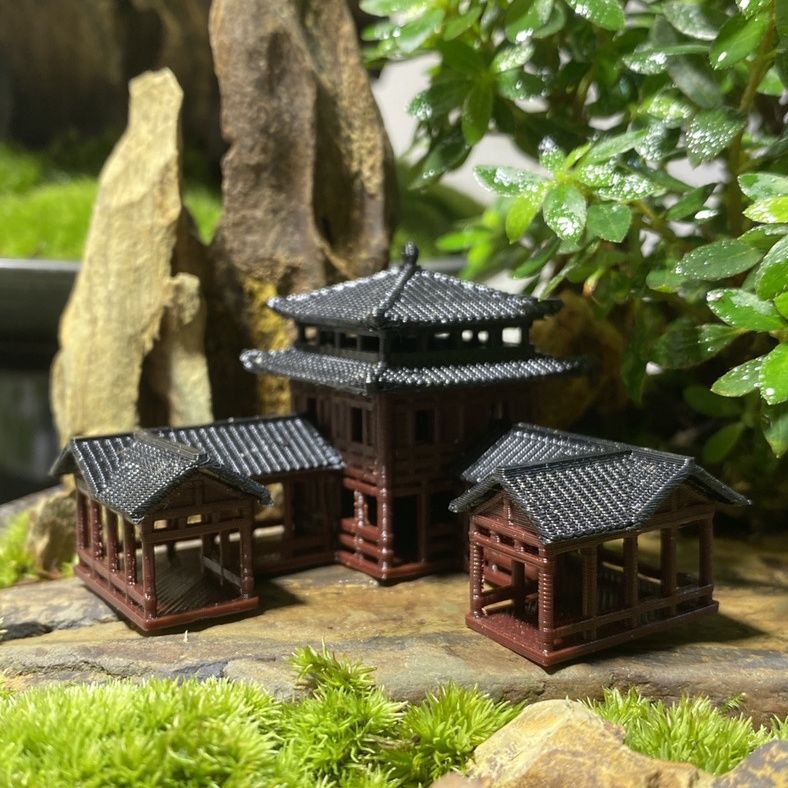 Plastics Chinese Stijl Oude Ar - Planted Aquarium Models recensie en prijs