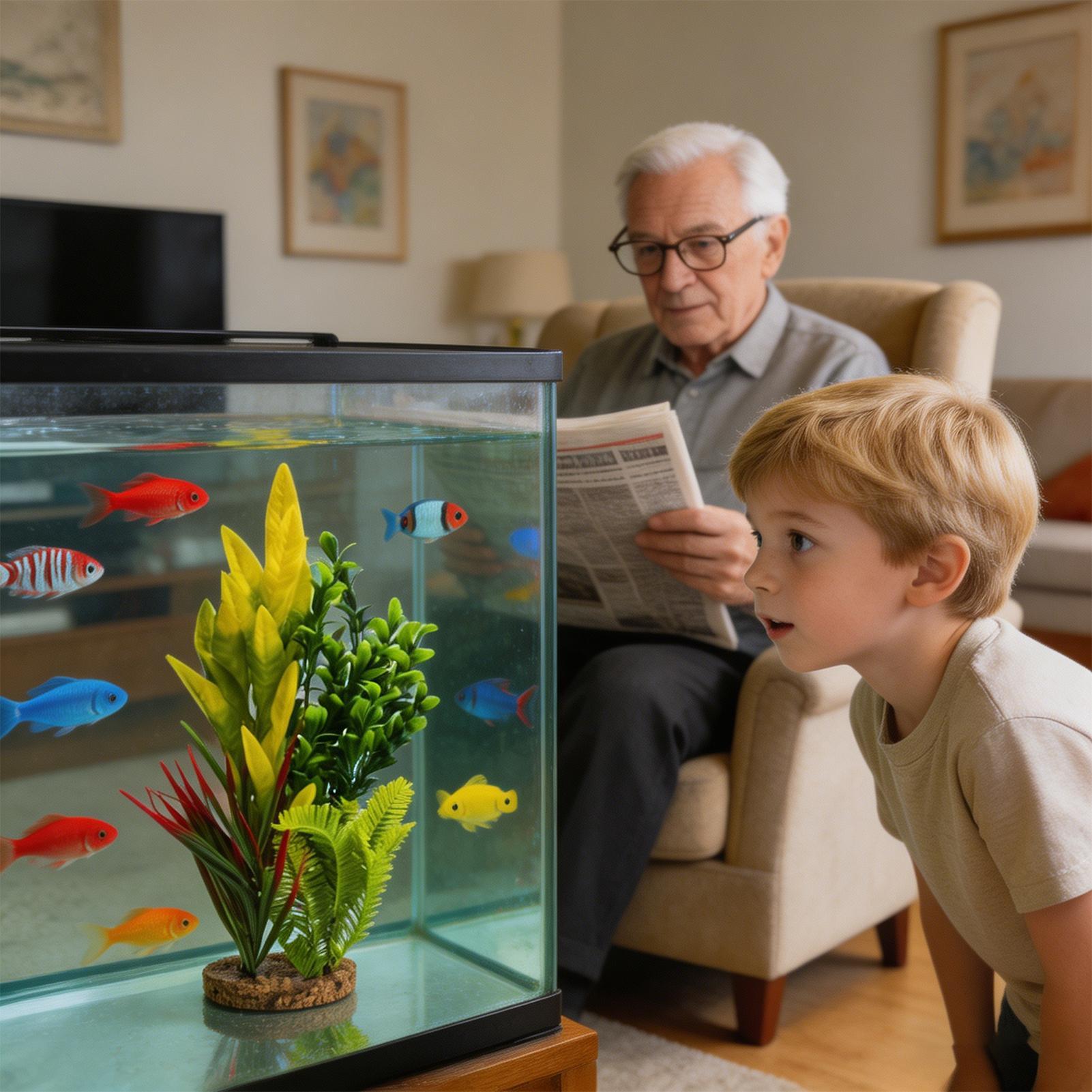 Aquariumplanten Kunstmatige ga - Planted Aquarium For Betta recensie en prijs