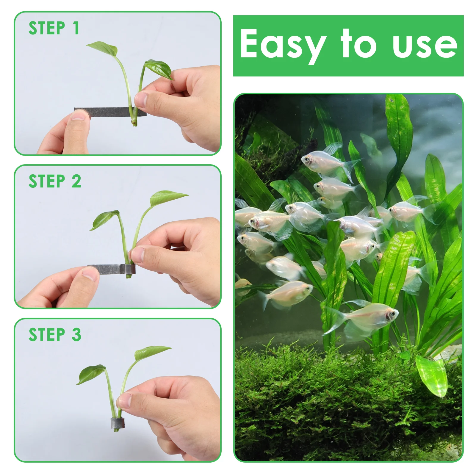 50 Stuks Aquarium Plant Gewich - Aquarium Planted Tank Substrate recensie en prijs