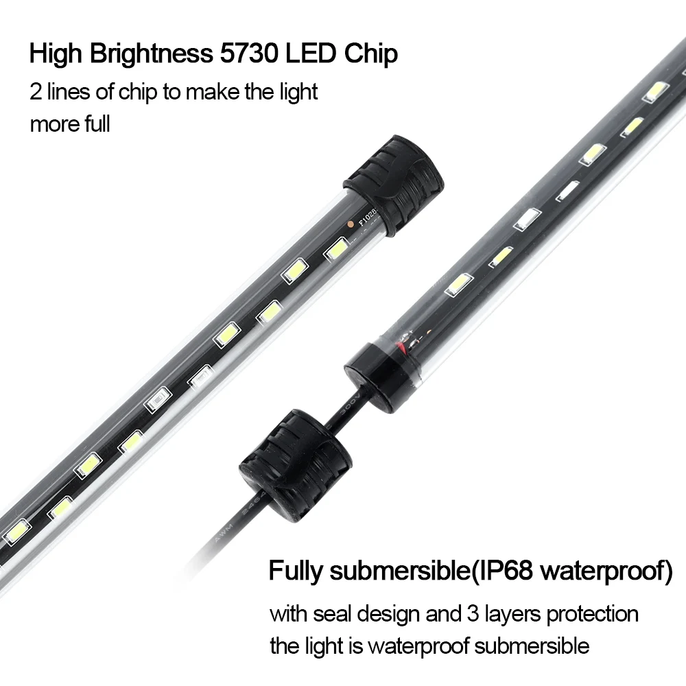58CM Aquarium Licht LED Plant  - Aquarium Planted Tank Light recensie en prijs