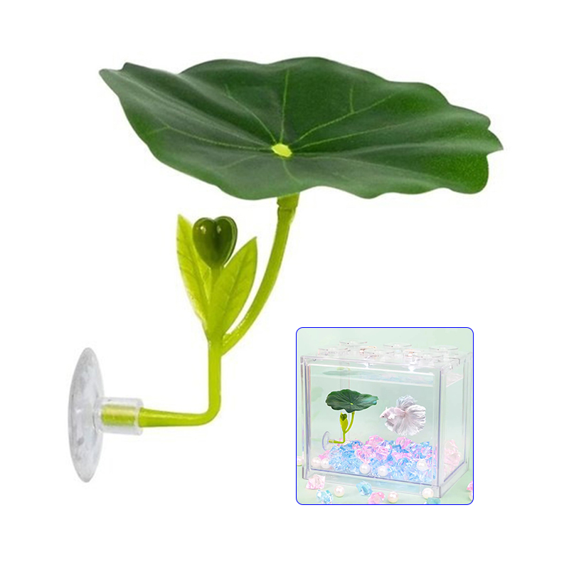 1Pc Groen Blad Hangmat Voor Be - Planted Aquarium For Betta recensie en prijs