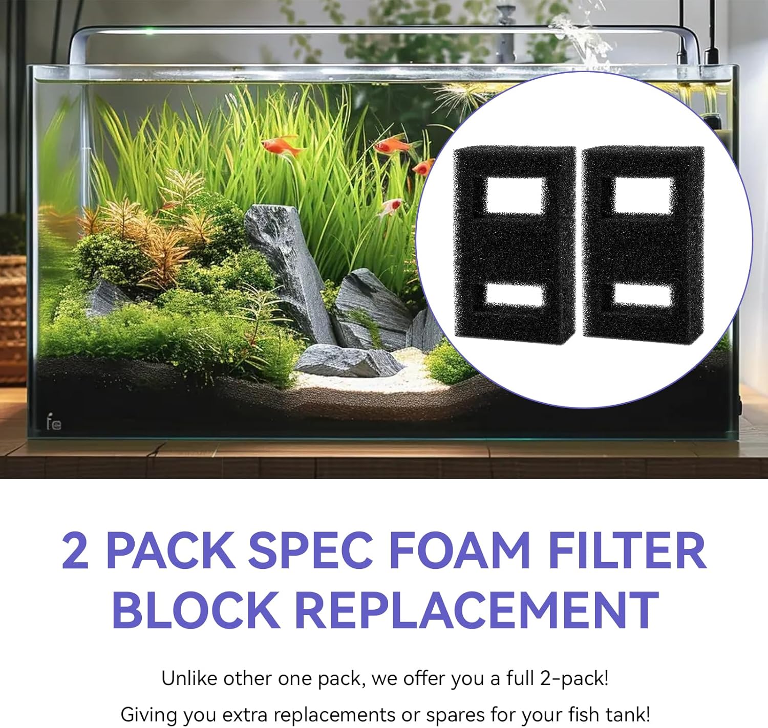 Compatibel schuimfilterblok ge - Fluval Aquarium Spec recensie en prijs