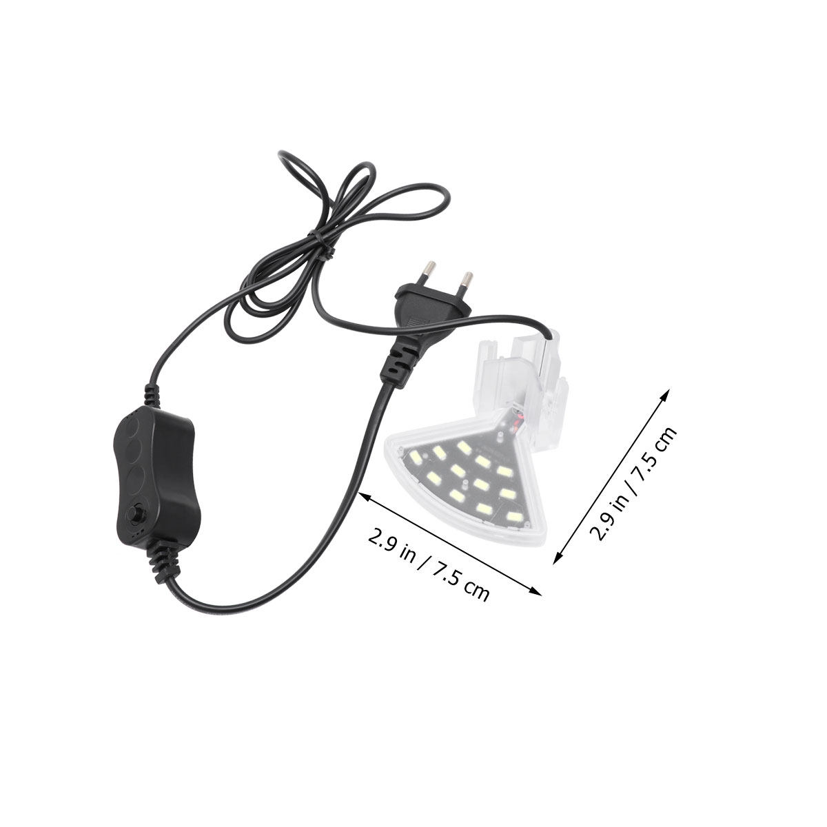 5V USB-aangedreven clip-aquari - Aquarium Planted Tank Light recensie en prijs